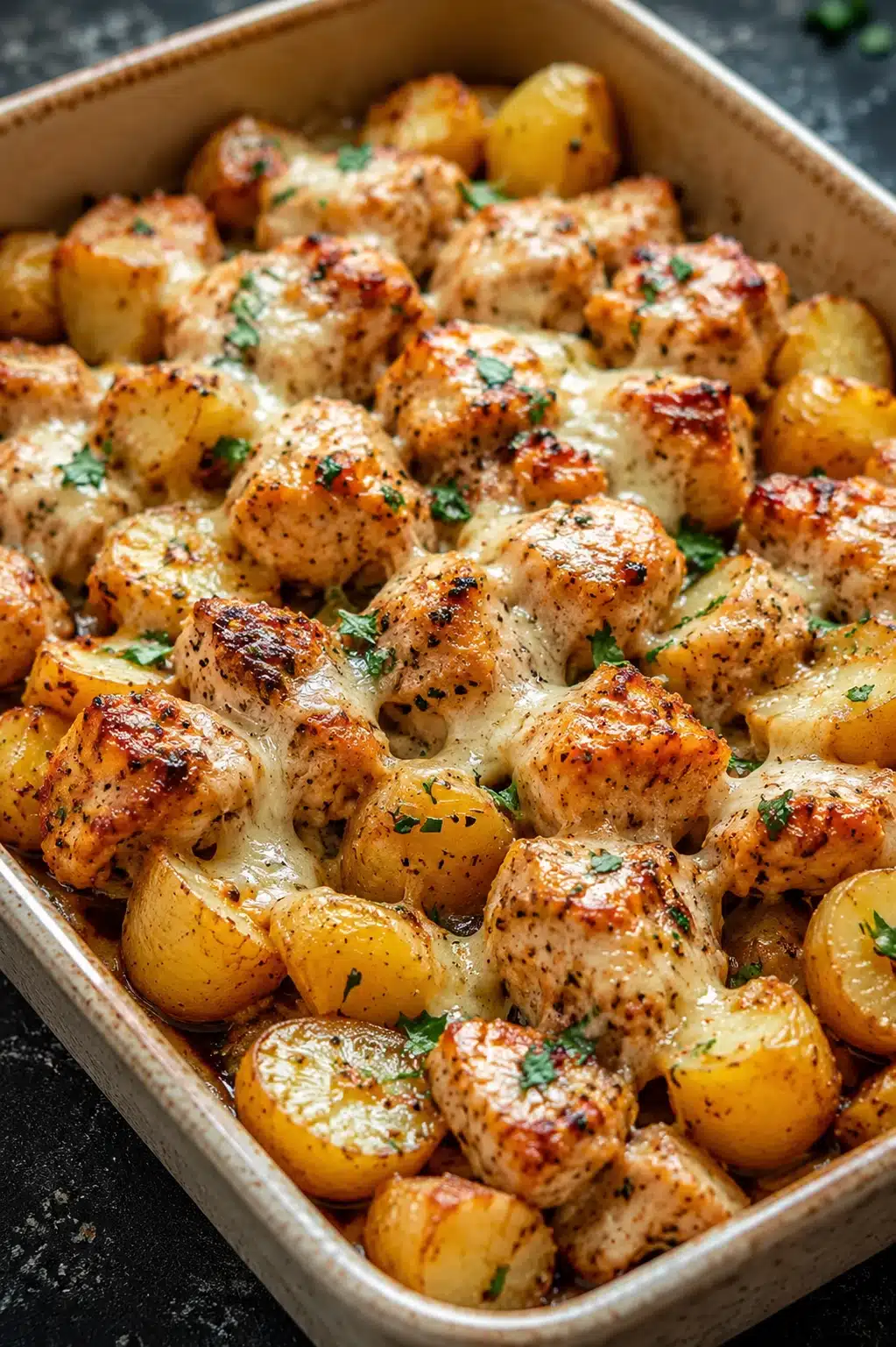 Garlic Parmesan Chicken and Potatoes