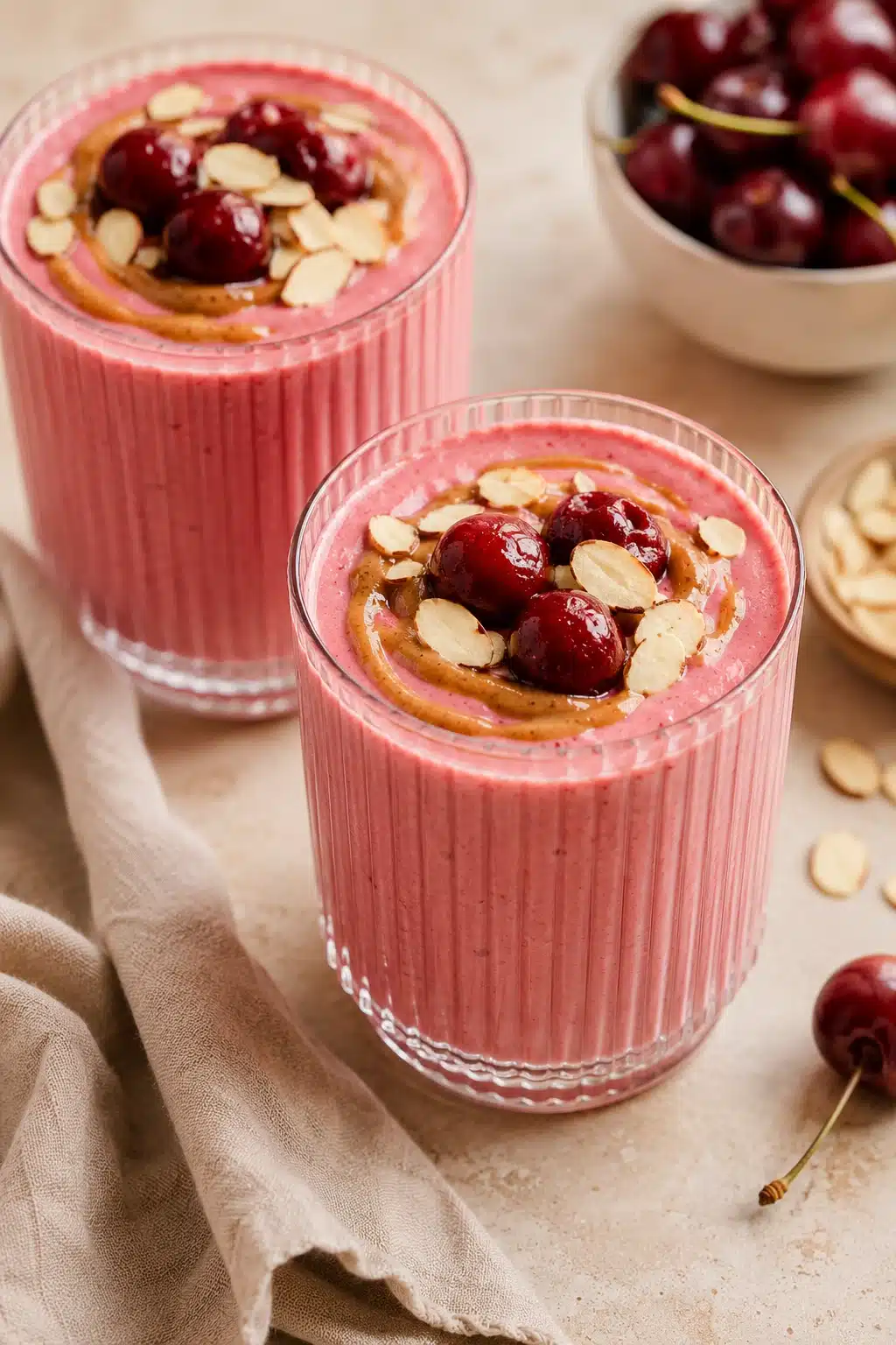 Almond Cherry Smoothie